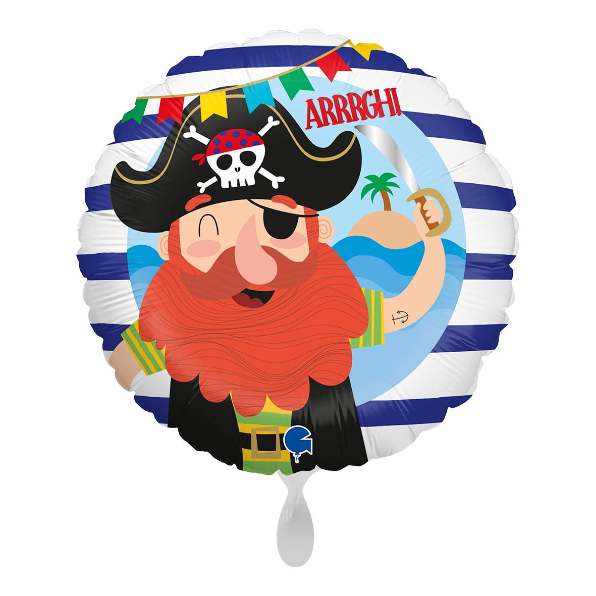 1 ballon - Pirate amusant