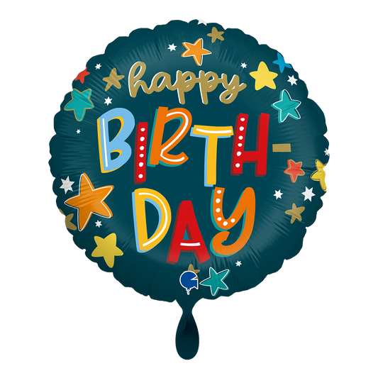1 Ballon - sterren verjaardag