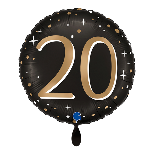 1 Ballon - Sparkling 20