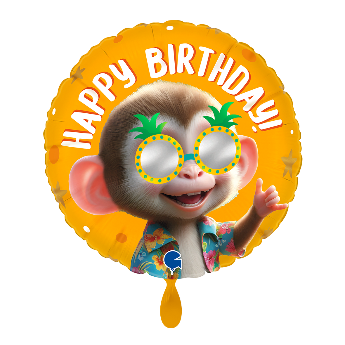 1 ballon - Cool Monkey verjaardag