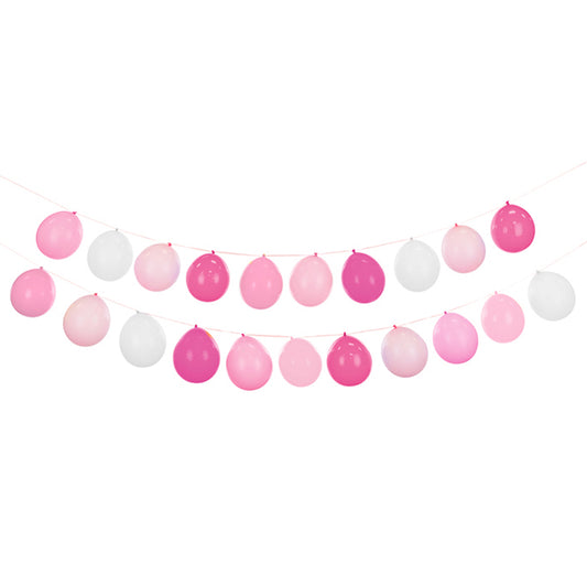 1 ballon - 3en1 - Rose