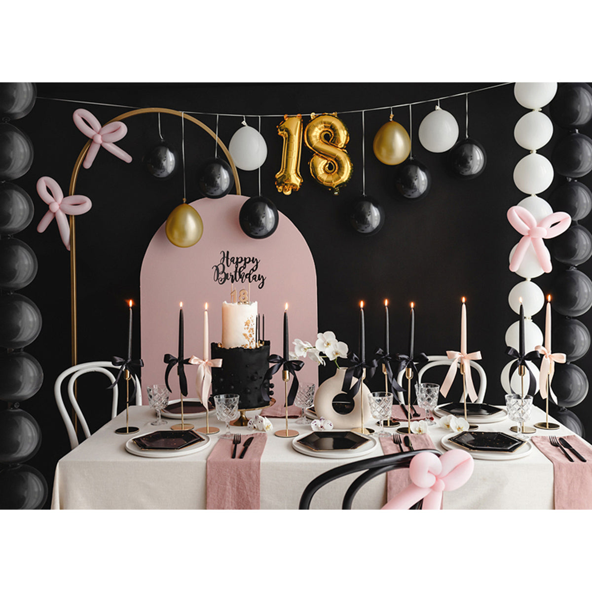 1 Ballonset - 3-in-1 - 18e verjaardag