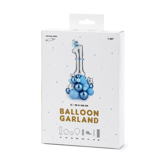 1 Ballonnenset - Ballonboeket - Jongensachtig 1