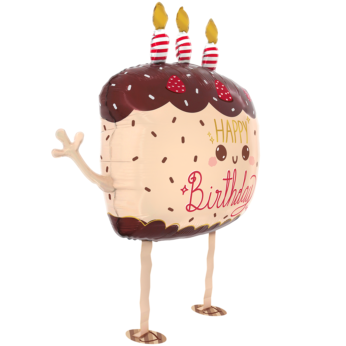 1 Ballon - Hondenuitlater - Kawaii Taart