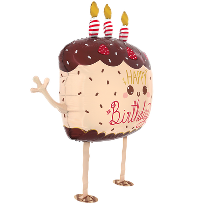 1 Ballon - Hondenuitlater - Kawaii Taart