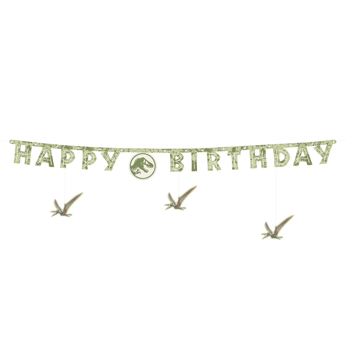 1 Bannergirlande - Happy Birthday Jurassic World
