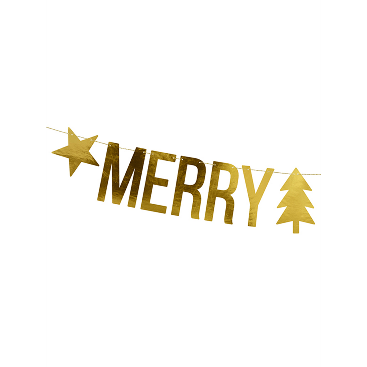1 guirlande de bannière – Joyeux Noël Festif