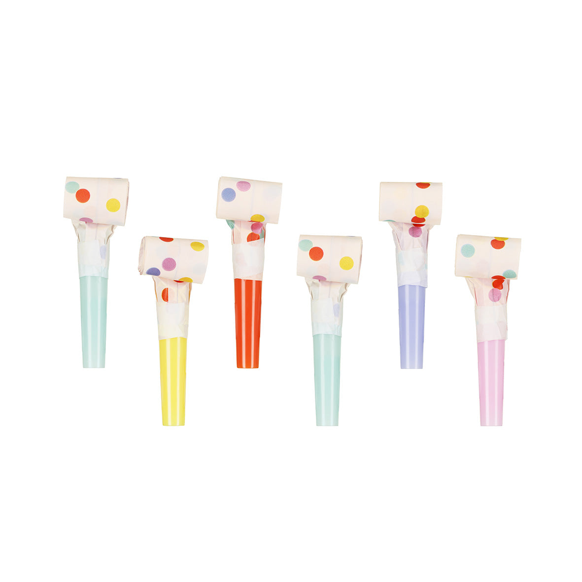 6 Sarbacanes de fête - Confetti