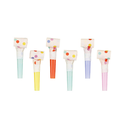 6 Sarbacanes de fête - Confetti