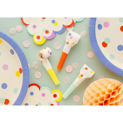 6 Sarbacanes de fête - Confetti