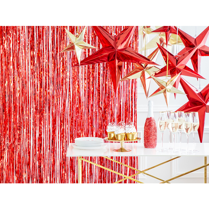 1 Paperstar - 45cm - Rood
