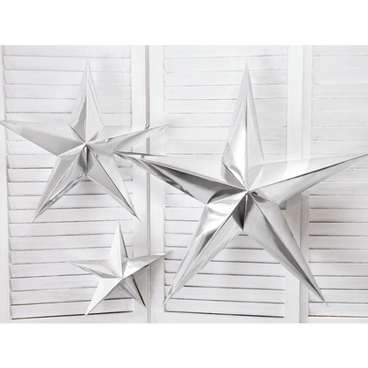1 Paperstar - 45cm - Argent
