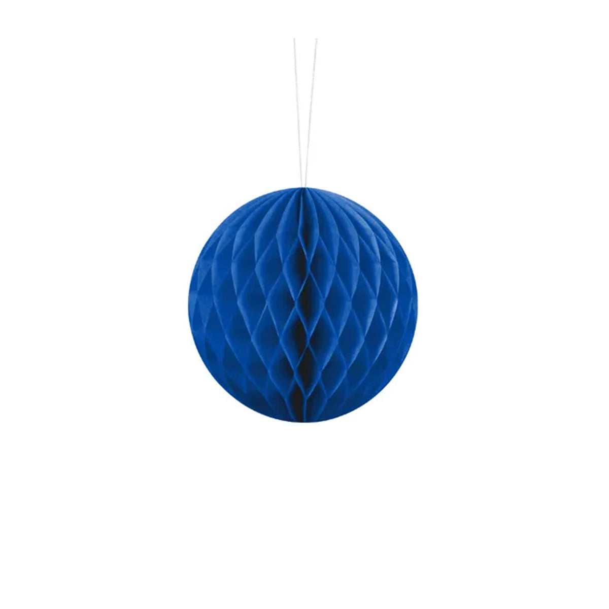 1 Honingraatbal - Blauw - Ø 10cm