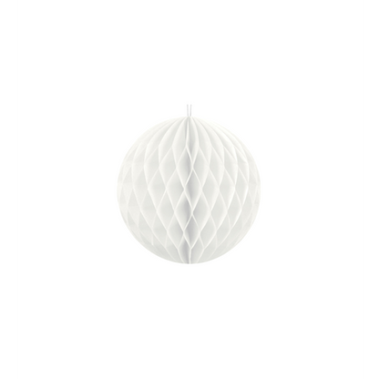 1 boule alvéolée - Ø 10cm - Blanc