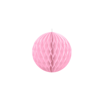 1 honingraatbal - Ø 10cm - Roze