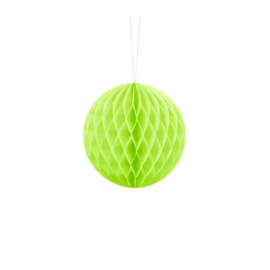 1 Honingraatbal - Appelgroen - Ø 10cm