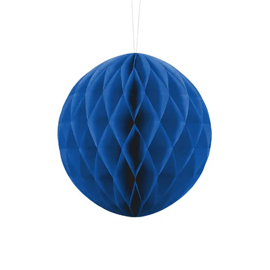 1 Honingraatbal XL - Blauw - Ø 20cm