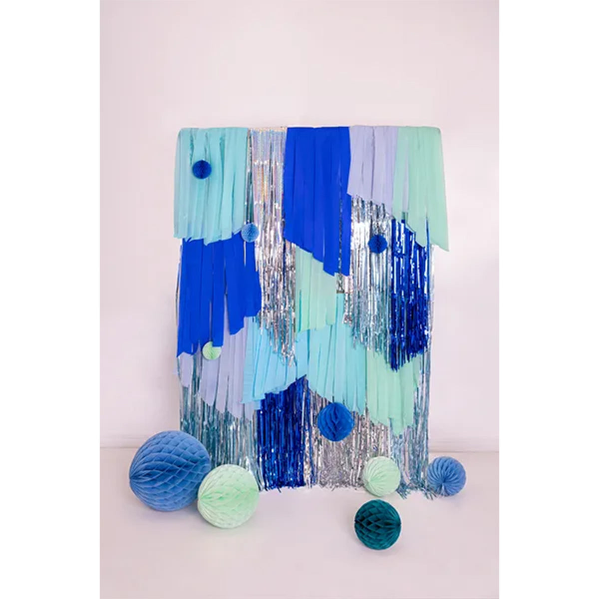 1 Honingraatbal XL - Blauw - Ø 20cm