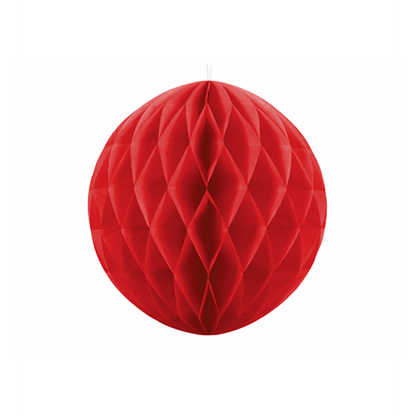 1 boule alvéolée XL - Ø 20cm - Rouge