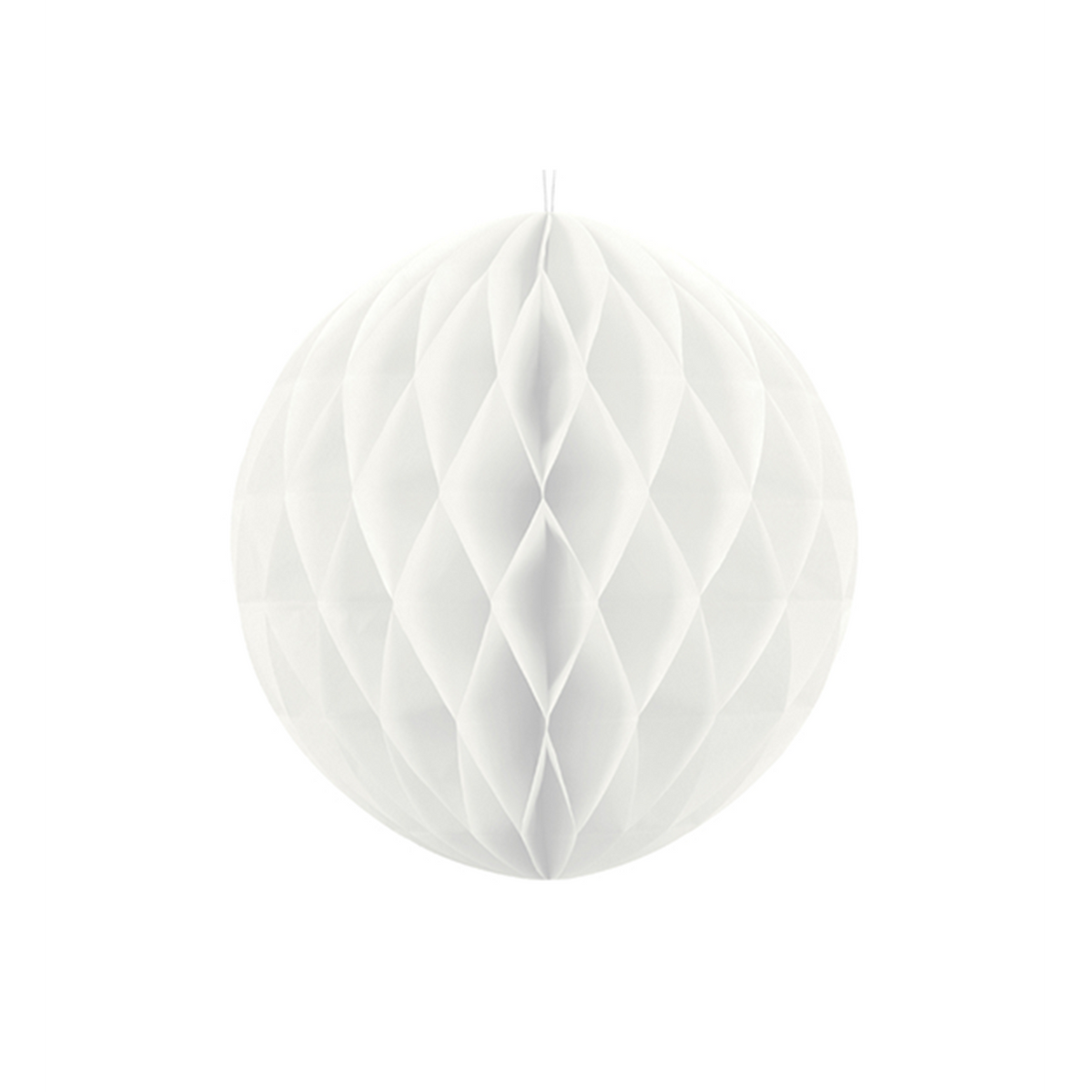 1 honingraatbal XL - Ø 20 cm - Wit