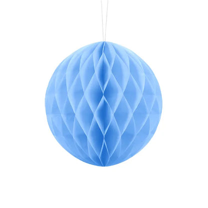 1 Honingraatbal XL - Lichtblauw - Ø 20cm