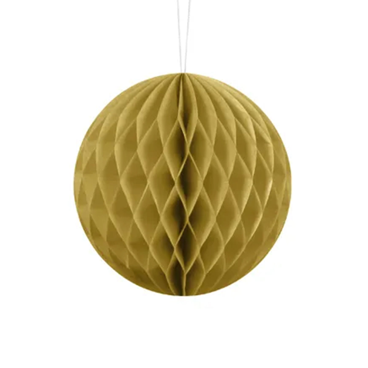 1 boule alvéolée XL - Ø 20 cm - Or