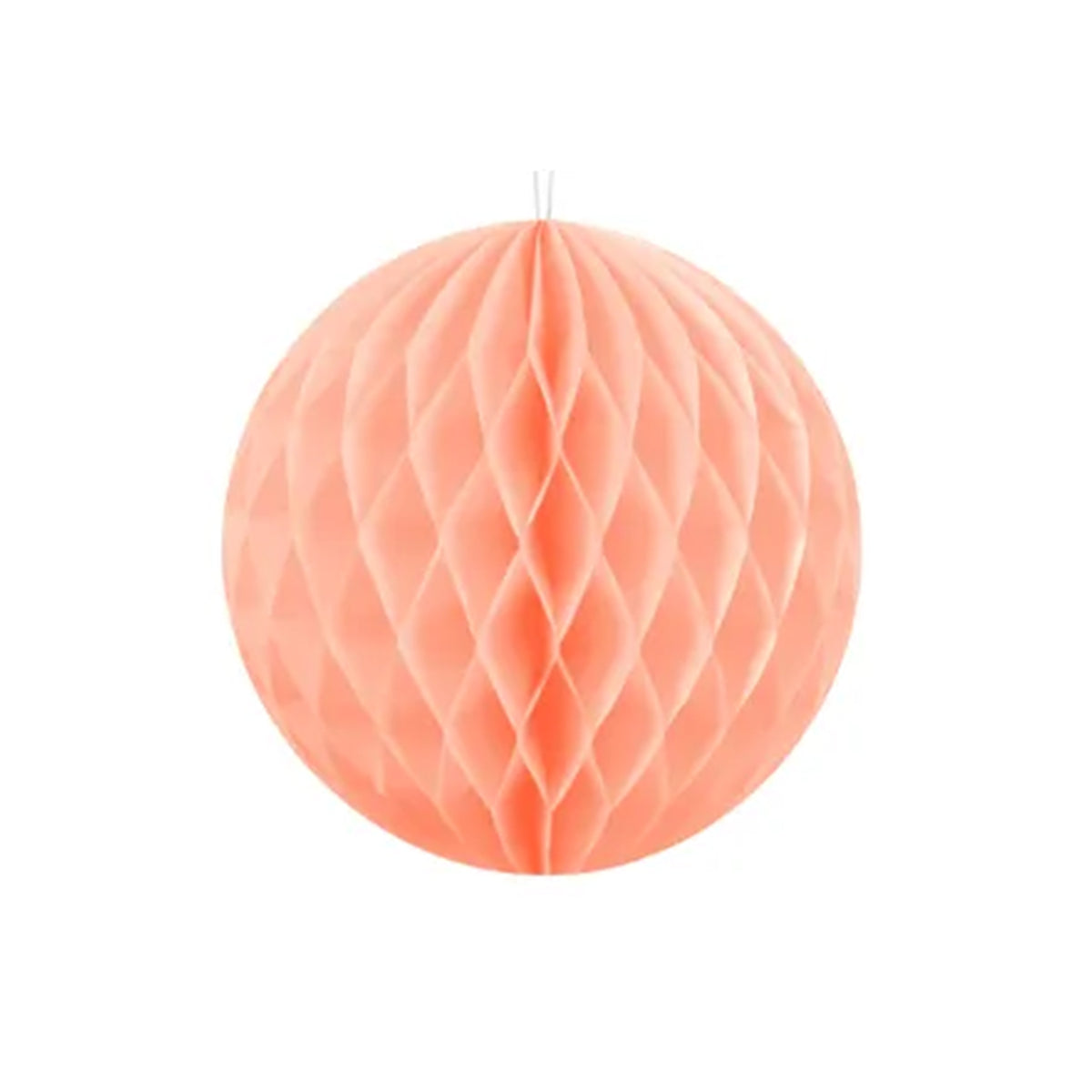 1 boule alvéolée XL - Ø 20cm - Pêche clair