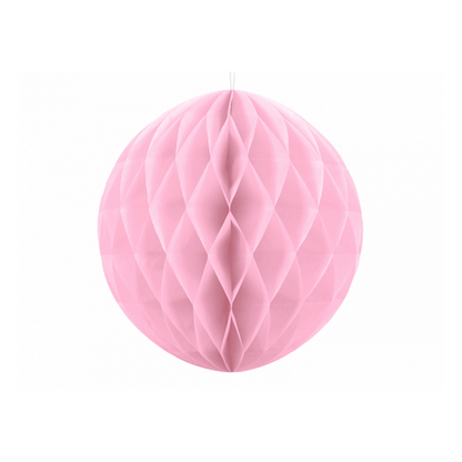 1 boule alvéolée XL - Ø 20cm - Rose