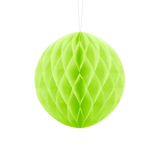 1 honingraatbal XL - Appelgroen - Ø 20cm