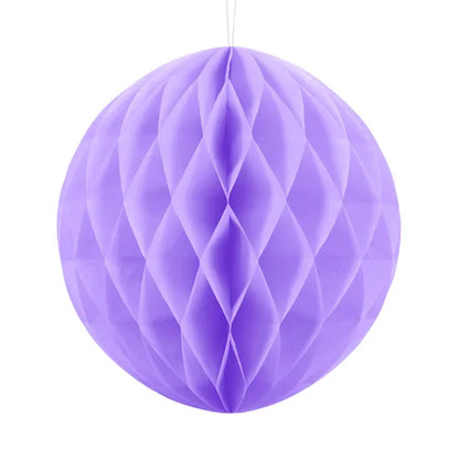 1 honingraatbal XXL - Lila - Ø 30cm