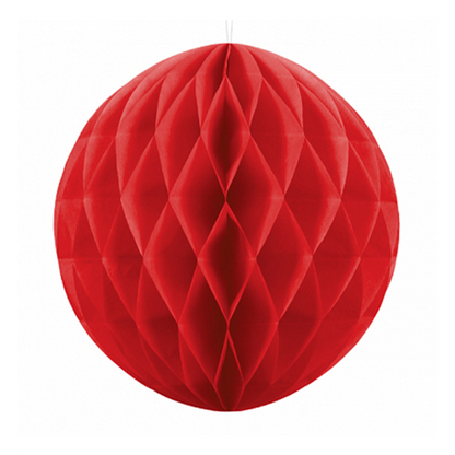 1 boule alvéolée XXL - Ø 30cm - Rouge