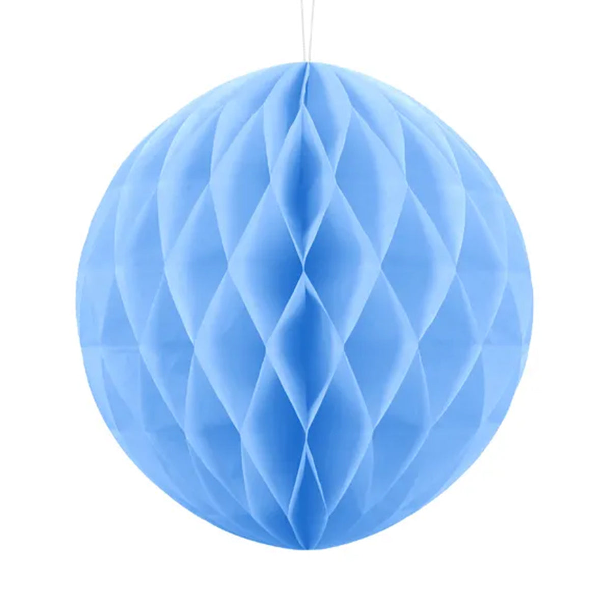 1 Honingraatbal XXL - Lichtblauw - Ø 30cm