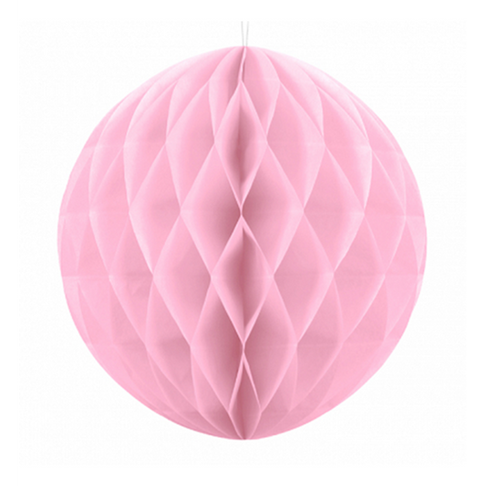 1 Honeycomb bal XXL - Ø 30cm - Roze