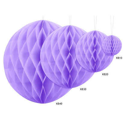 1 boule alvéolée XXXL - Lilas - Ø 40 cm
