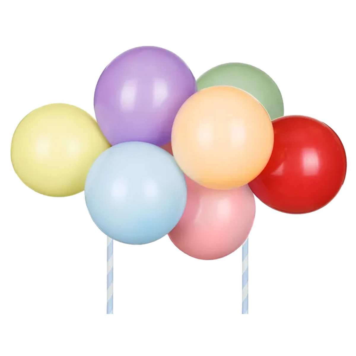 1 Cake Topper - Kleine Ballonnen