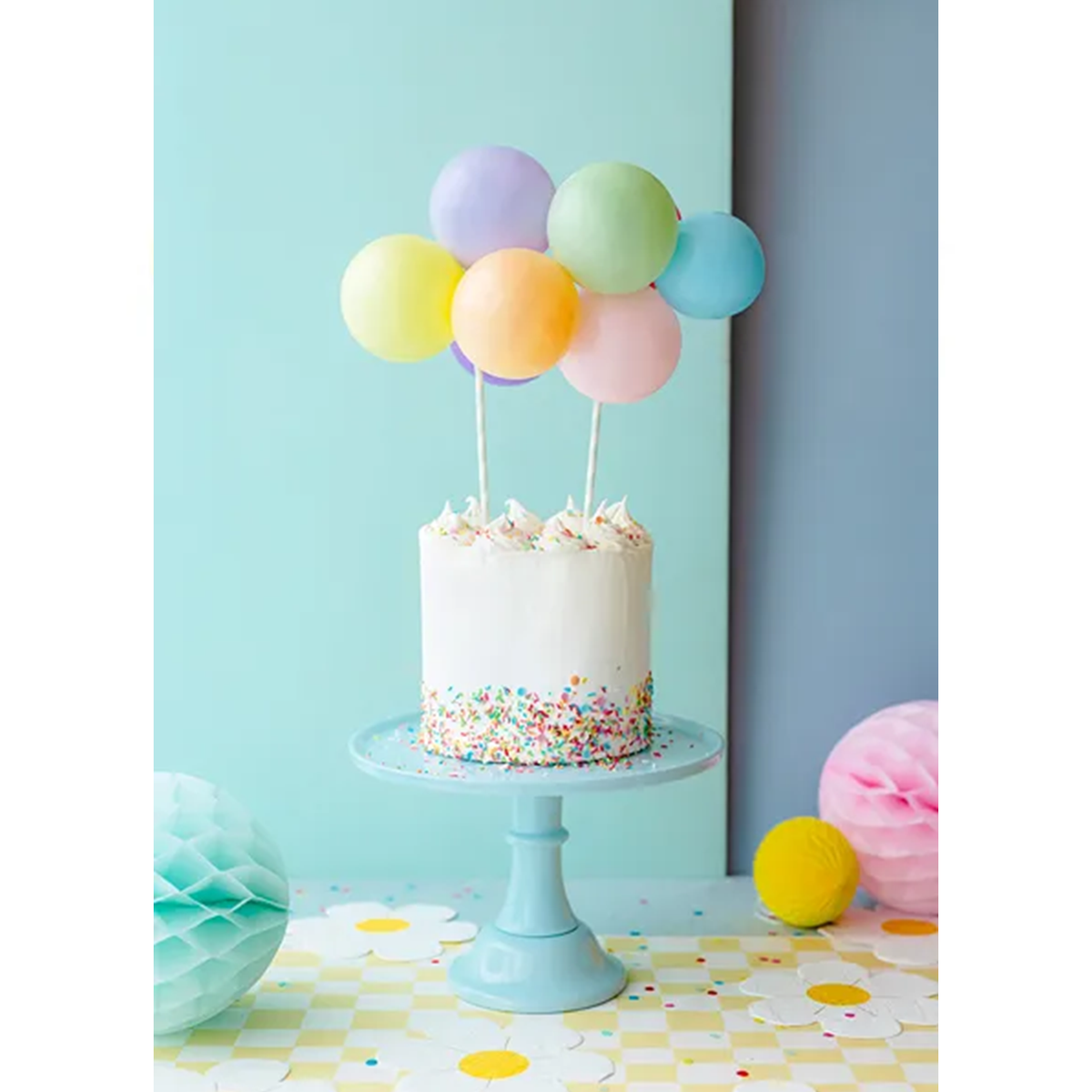 1 Cake Topper - Kleine Ballonnen