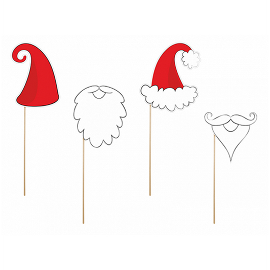 1 Photobooth Set - Kerst
