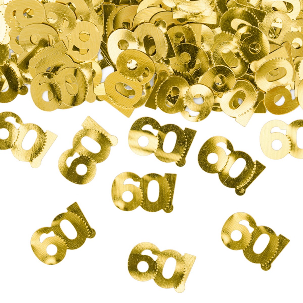 15g confettis métalliques - 60 or