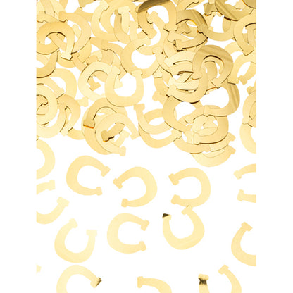 15g metallicconfetti - hoefijzer