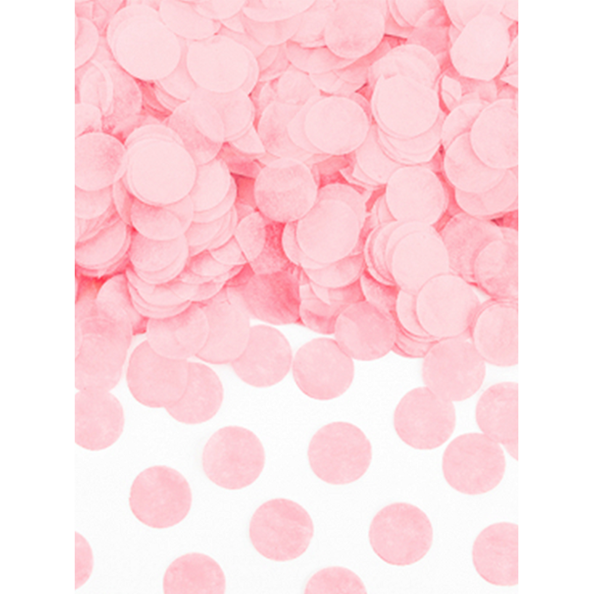 15g Papieren confetti - Roze