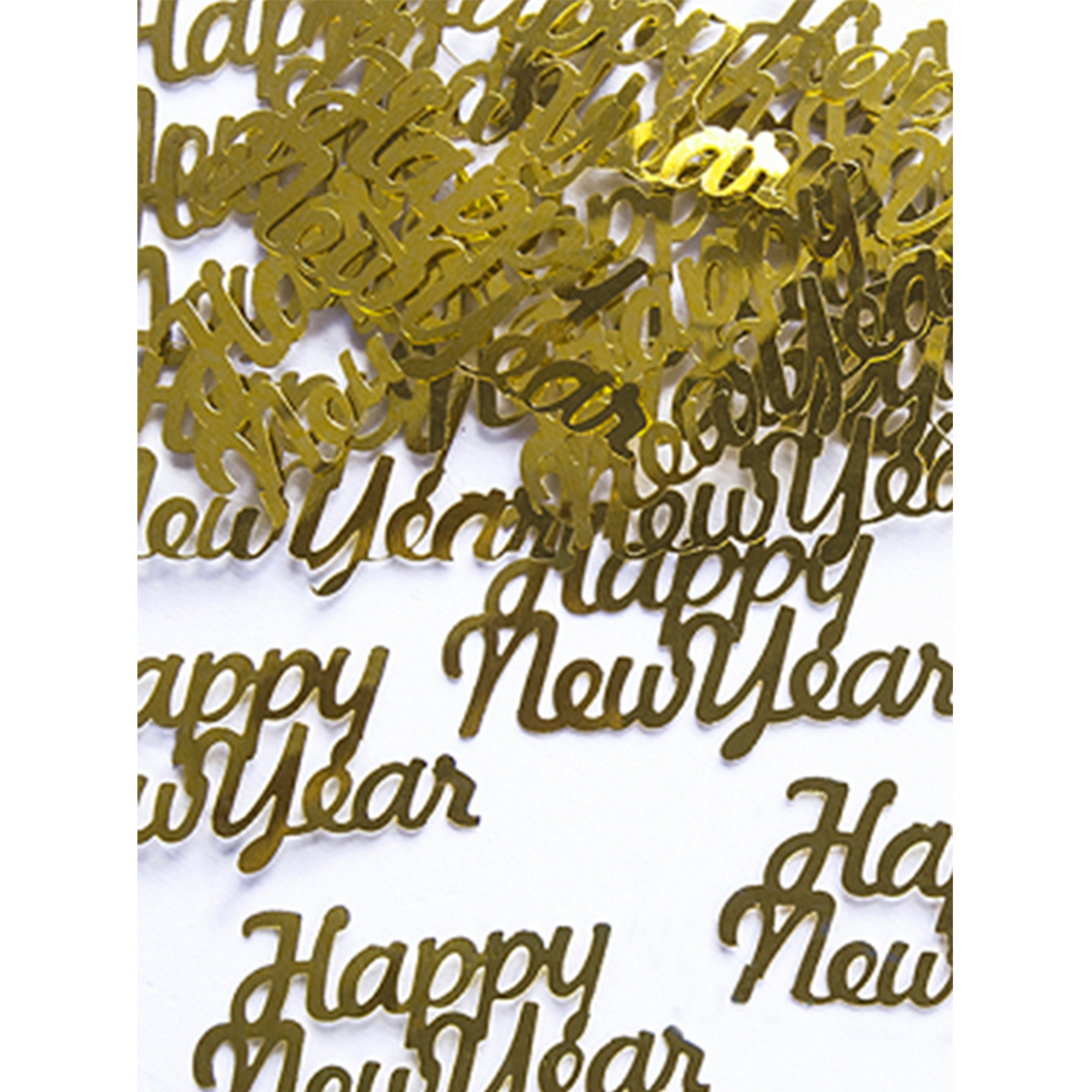 3 g metallic confetti - Happy New Year