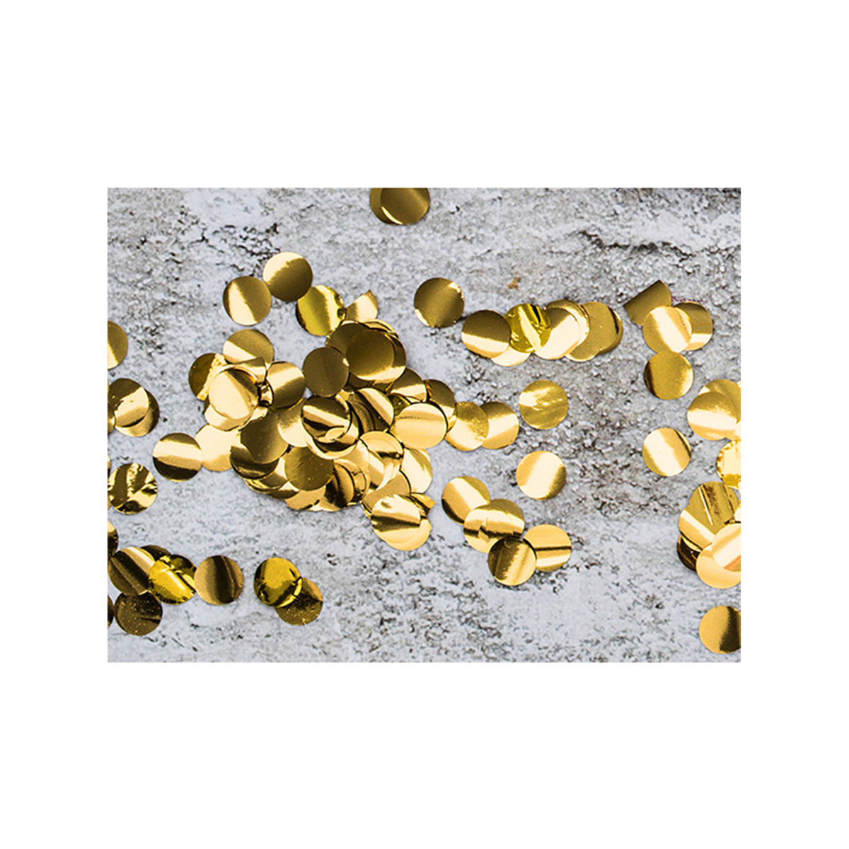 15g folieconfetti - goud