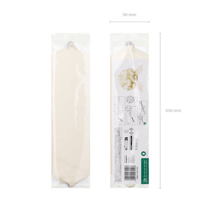1 Nœud décoratif XL - DIY - Blanc antique
