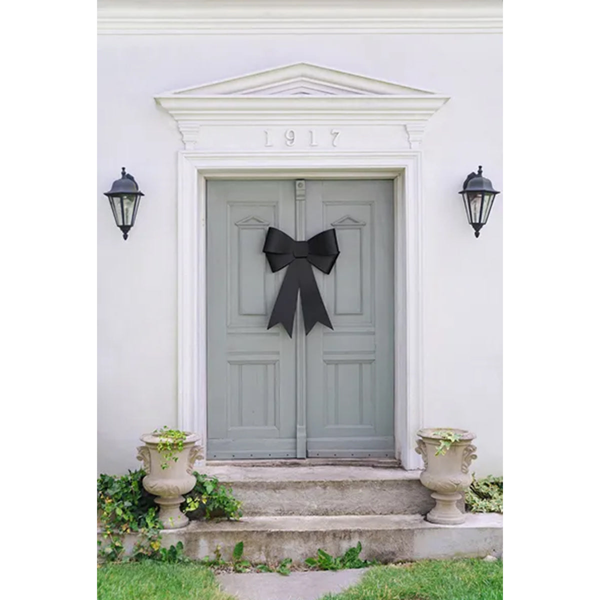 1 Decoratieve strik XXL - DIY - Zwart