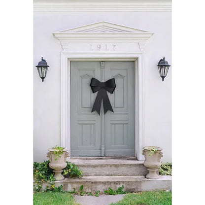 1 Decoratieve strik XXL - DIY - Zwart
