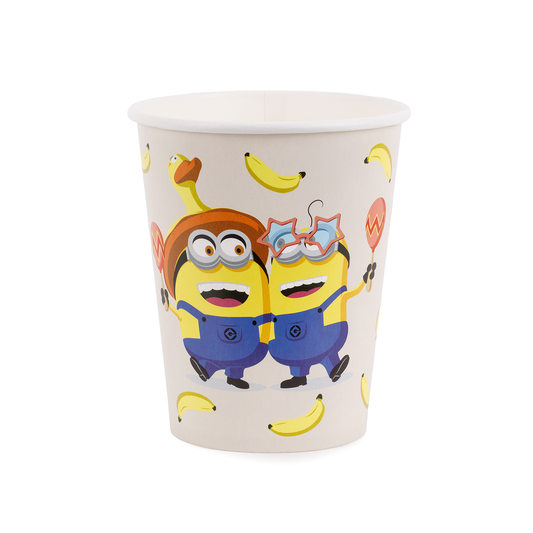 6 gobelets en carton - Minions