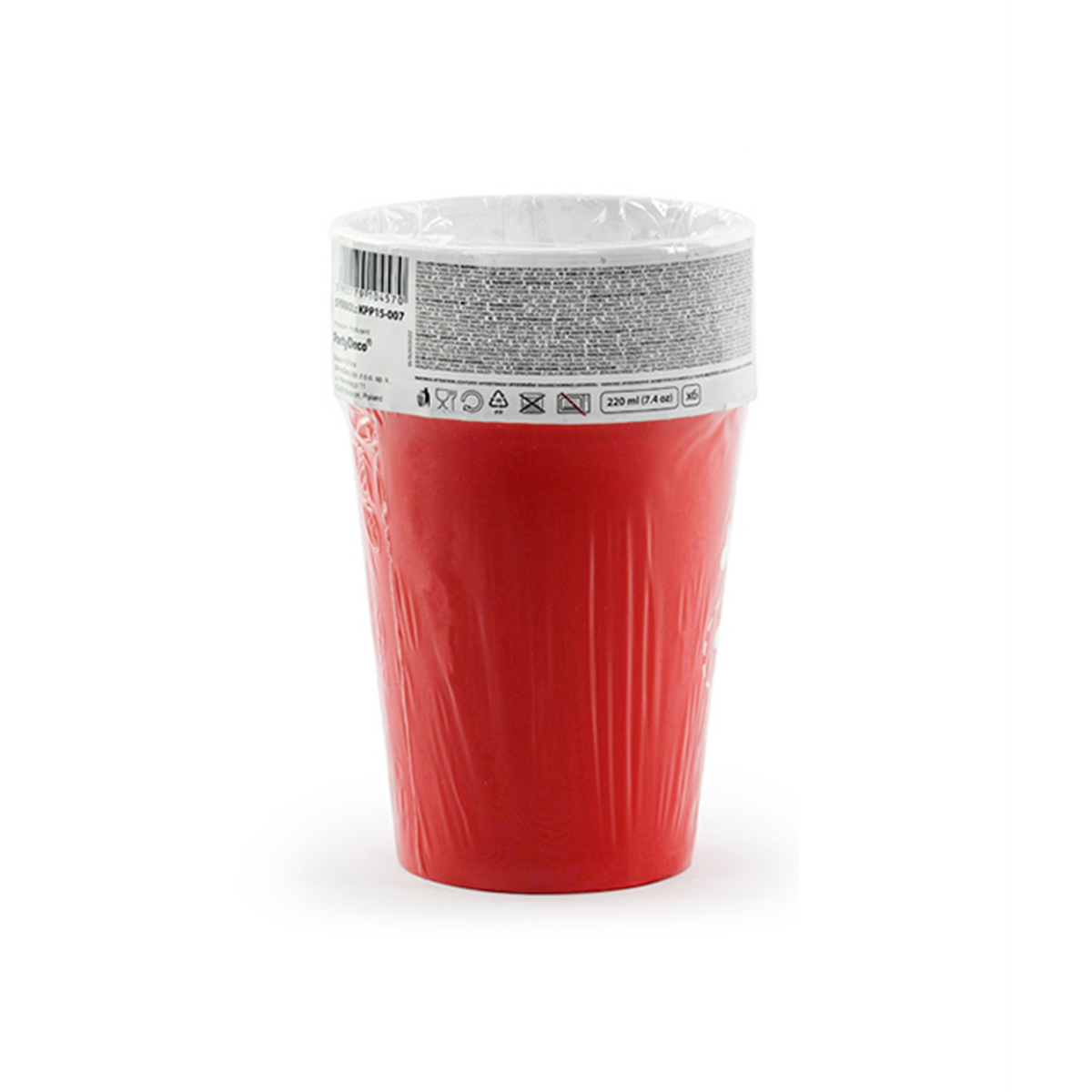 6 Gobelets en carton Trend - 220ml - Pirates Party