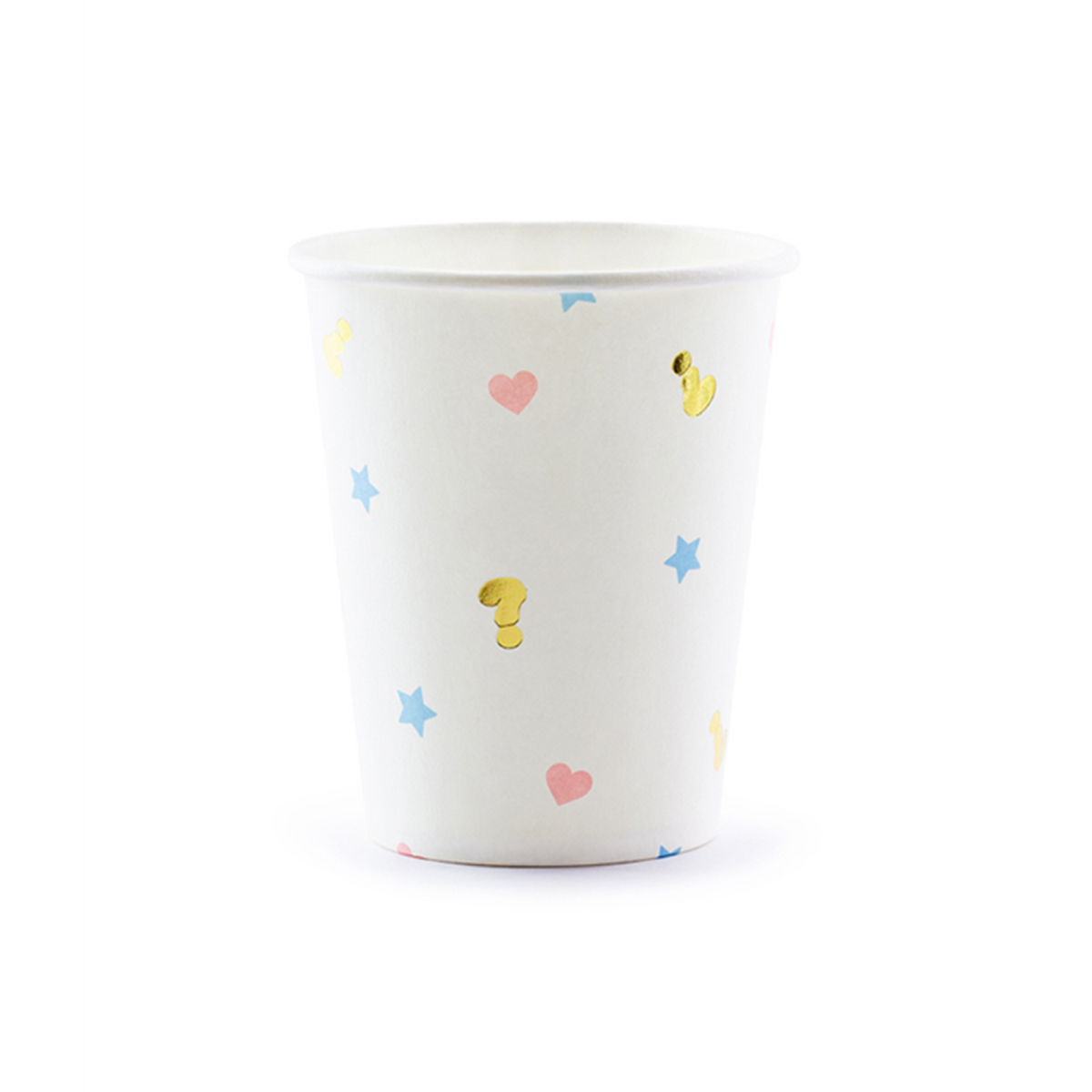 6 Papieren bekers Trend - 200ml - Boy or Girl