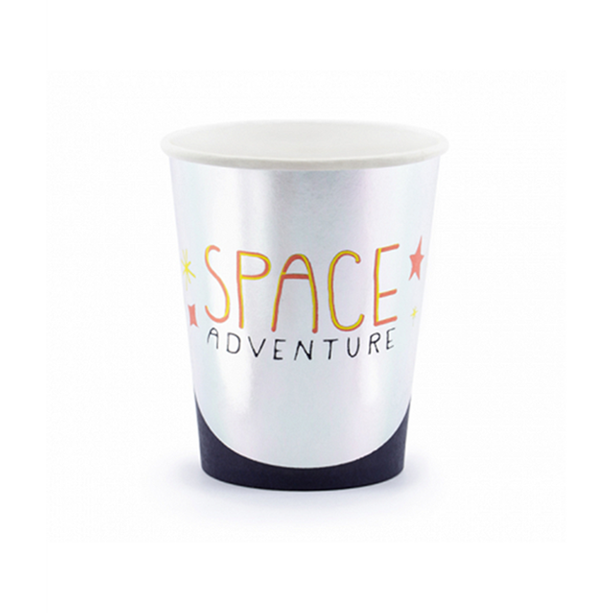 6 gobelets en carton Tendance - 200ml - Space Party