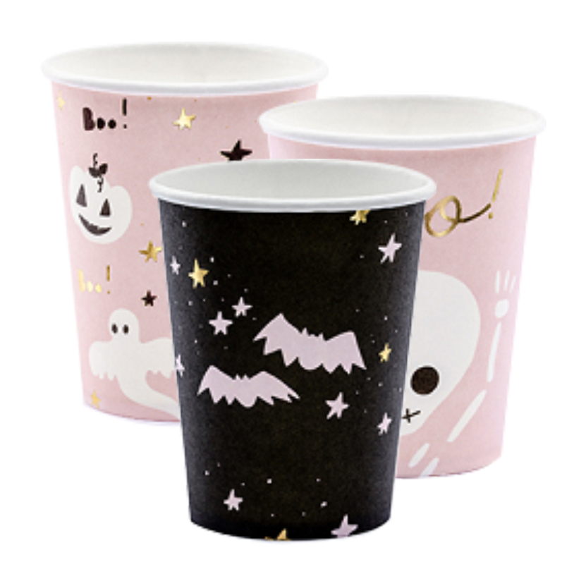 6 gobelets en carton Trend - 220ml - Boo